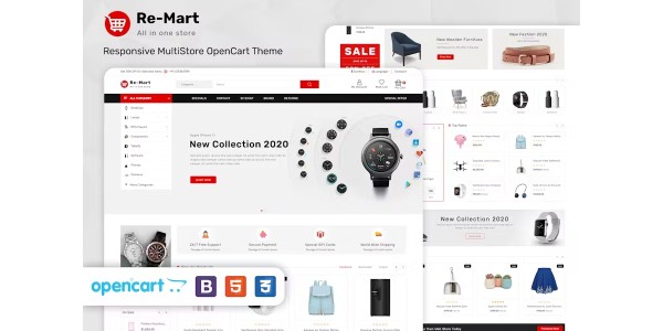 Remart - Çok Amaçlı MarketPlace Teması